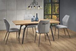 Stół Mella rozkładany, naturalny/ czarny