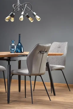 Stół Mella rozkładany, naturalny/ czarny