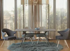 Stół Metropolis 180x90 antracytowy