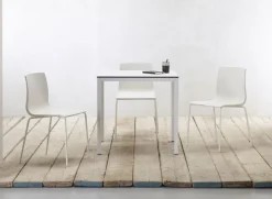 Stół Mirto 80x80 cm biały