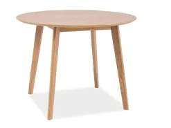 Stół Mosos okrągły 90 cm dąb
