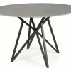 Stół Muran szary marmur/ czarny