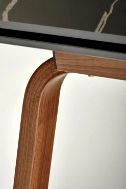 Stół Nozel rozkładany, czarny marmur