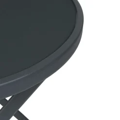 Stół ogrodowy Elba składany szary