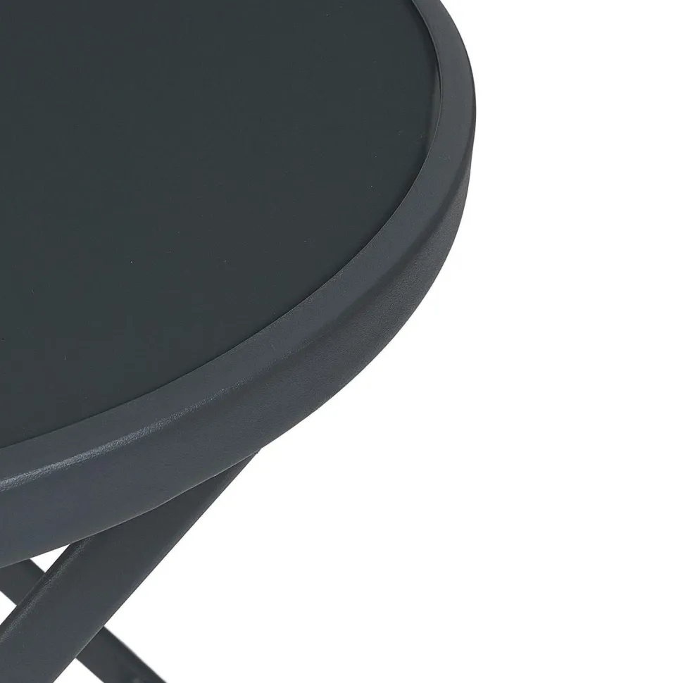 Stół ogrodowy Elba składany szary