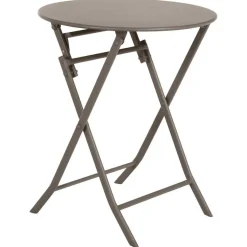 Stół okrągły składany Greensboro taupe