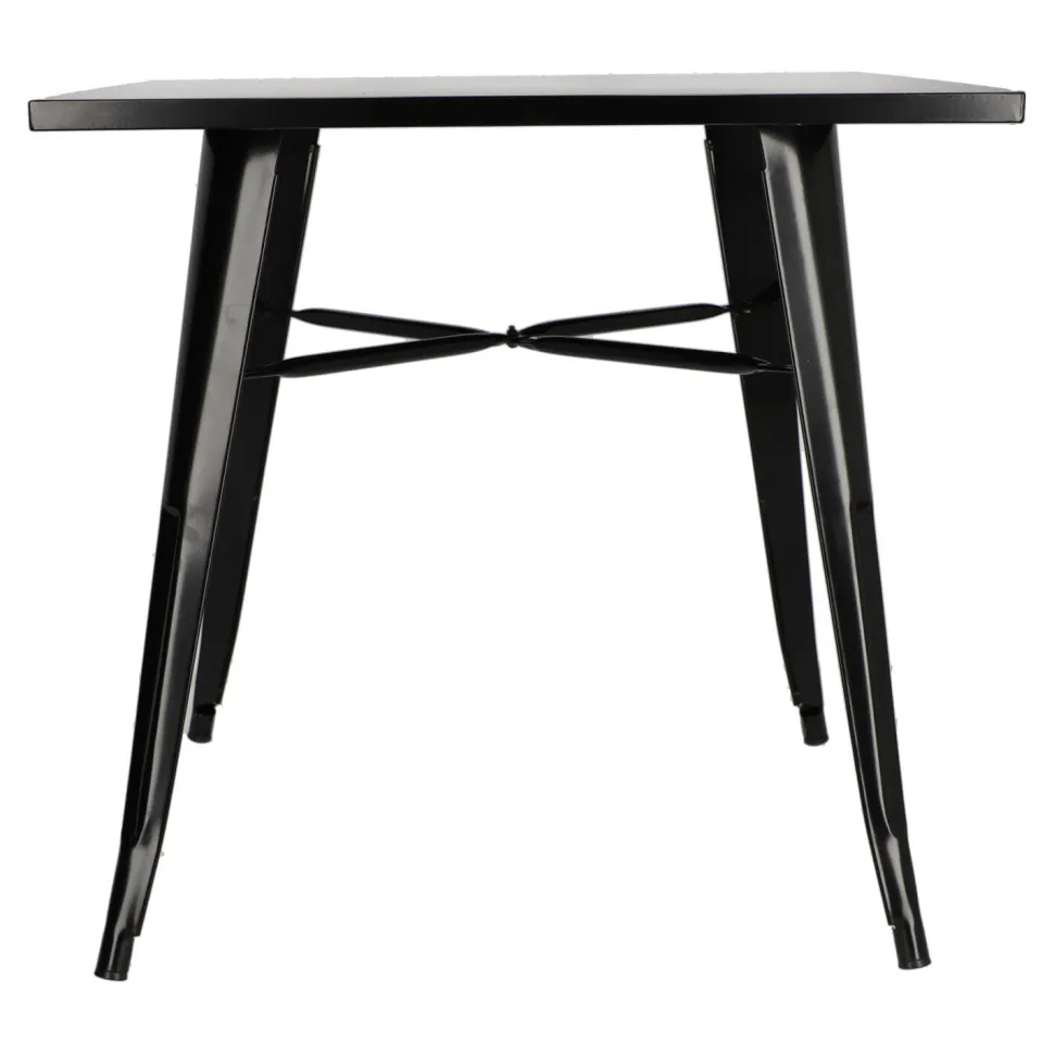 Stół Paris 80x80 cm czarny