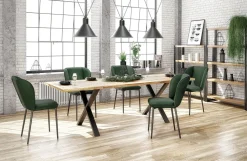 Stół Pexa 140x85cm drewno lite - dębowe