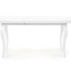 Stół Princess rozkładany 80/140-180cm biały