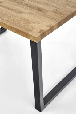 Stół Radus 140x85 drewno lite z 2 dodatkowymi blatami