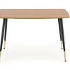 Stół Riptos dąb złoty/ czarny