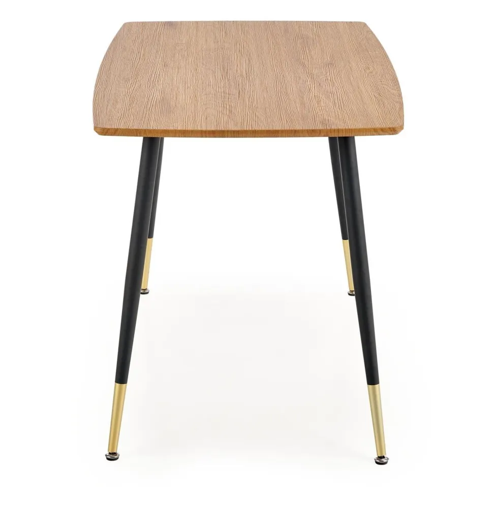 Stół Riptos dąb złoty/ czarny