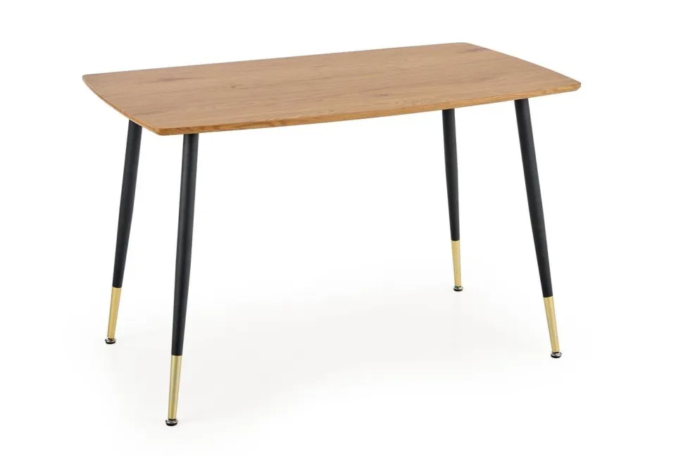 Stół Riptos dąb złoty/ czarny