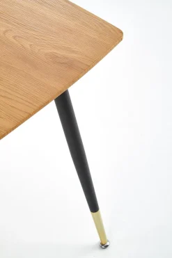 Stół Riptos dąb złoty/ czarny