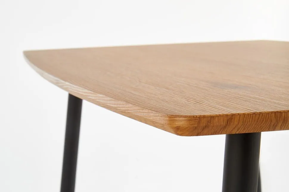 Stół Riptos dąb złoty/ czarny