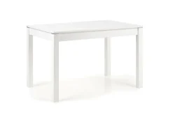 Stół Rocco rozkładany, biały 76/118-158cm