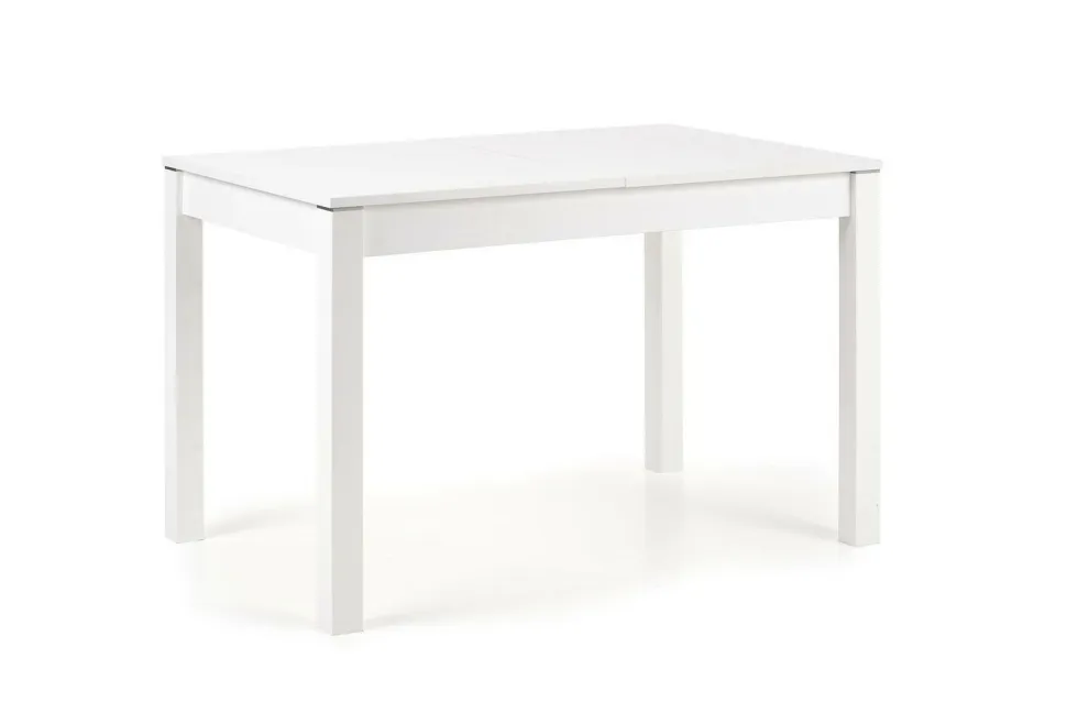 Stół Rocco rozkładany, biały 76/118-158cm