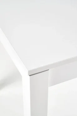 Stół Rocco rozkładany, biały 76/118-158cm