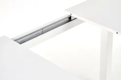 Stół Rocco rozkładany, biały 76/118-158cm