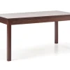 Stół Rocco rozkładany, ciemny orzech 76/118-158cm