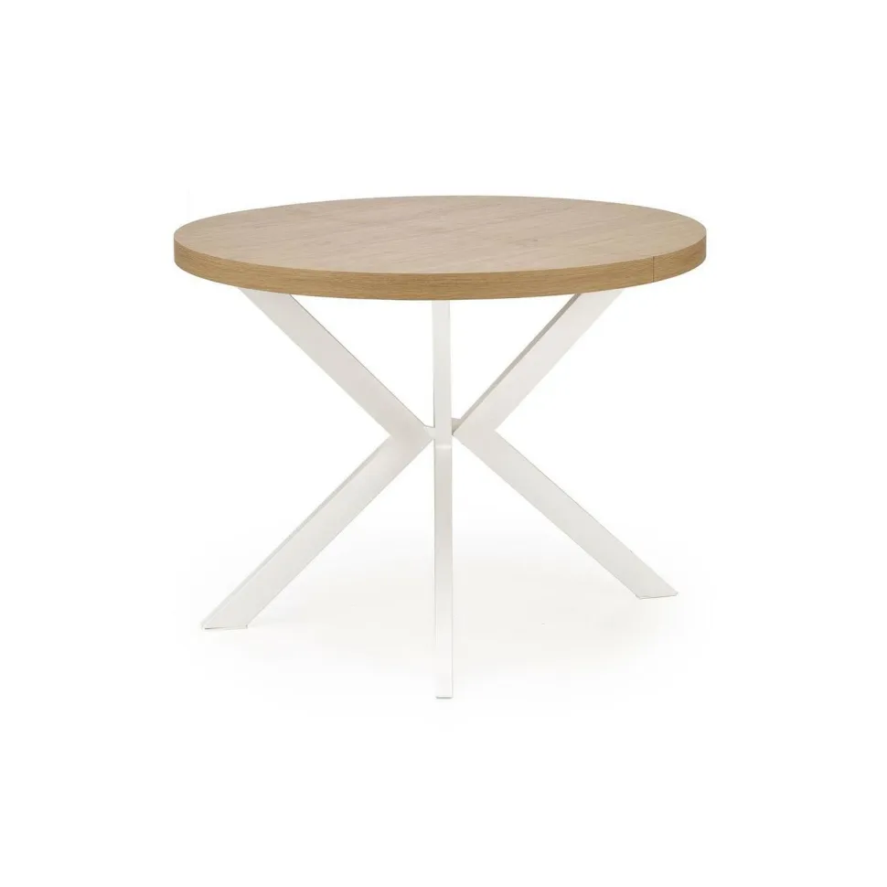 Stół Roni rozkładany dąb złoty/ biały