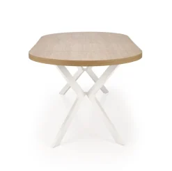 Stół Roni rozkładany dąb złoty/ biały