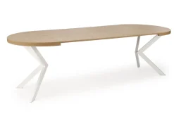 Stół Roni rozkładany dąb złoty/ biały