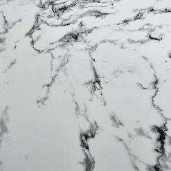 Stół Roxas marmur/czarny