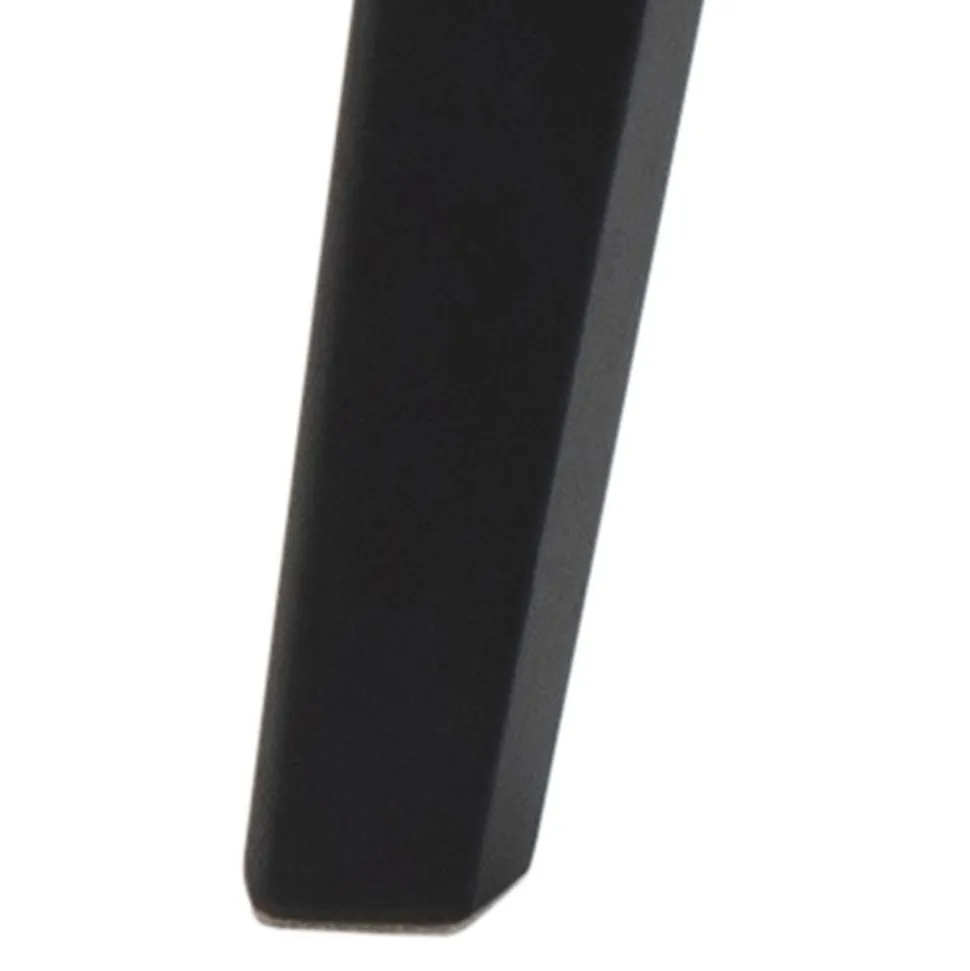 Stół Roxby naturalny /czarny okrągły