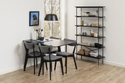 Stół Roxby rozkładany czarny