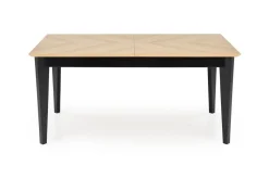 Stół rozkładany Manavi naturalny/ czarny