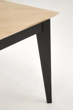 Stół rozkładany Manavi naturalny/ czarny