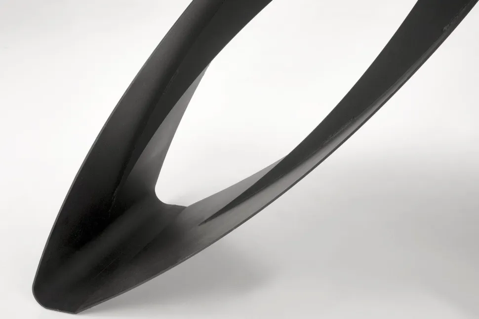 Stół rozkładany Margareth czarny 90/180-260cm