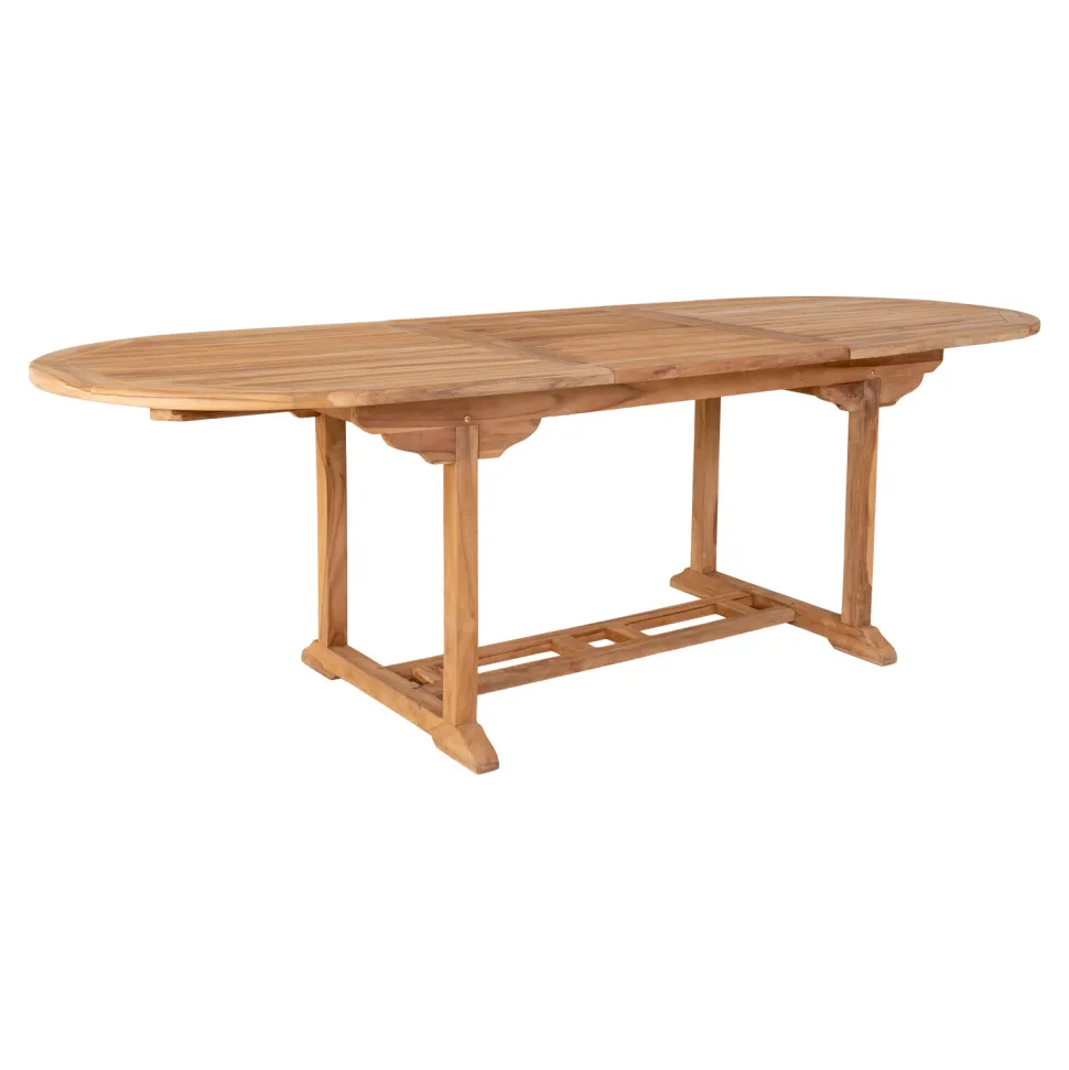 Stół rozkładany Salamanca 90/180-240cm tekowy