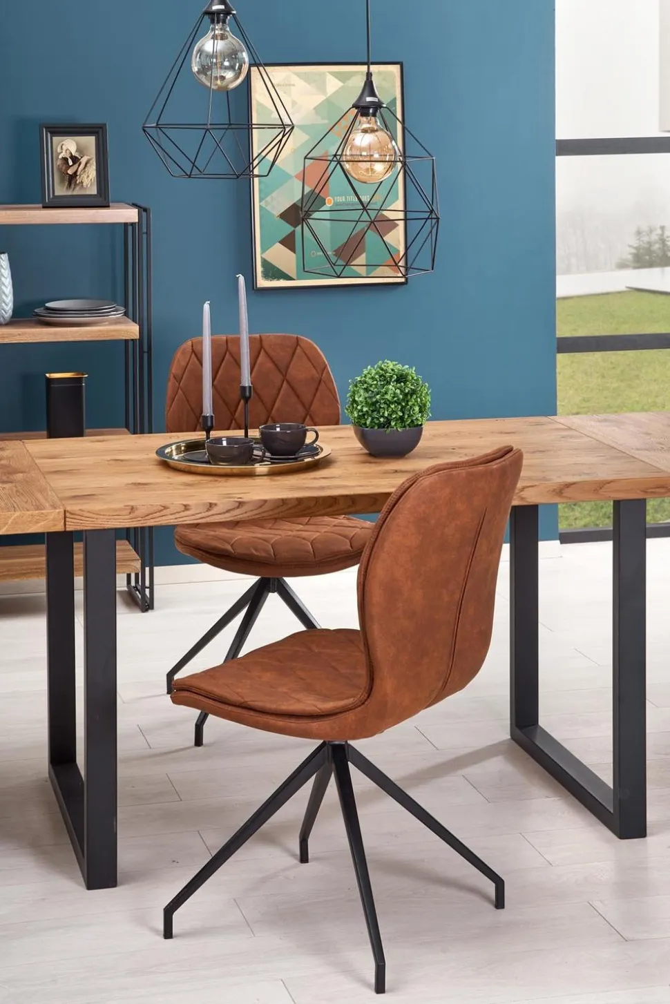 Stół Sarus naturalny/ czarny