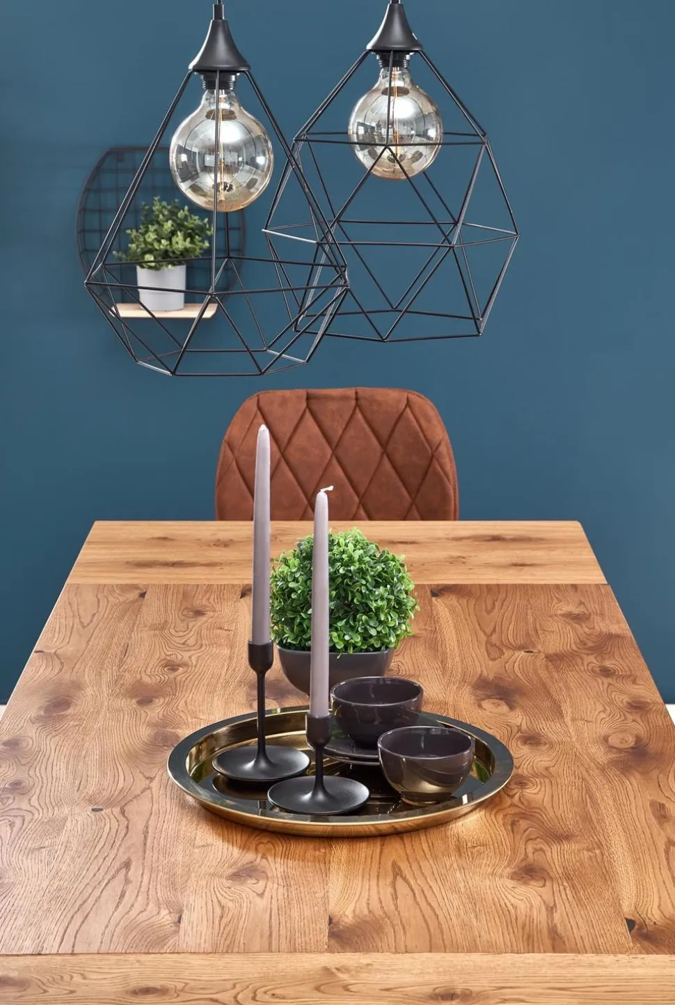 Stół Sarus naturalny/ czarny