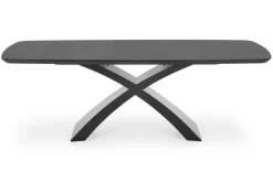Stół Siles rozkładany szary/czarny