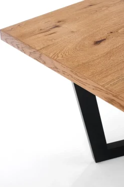 Stół Silva jasny dąb/czarny