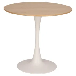 Stół Simplet Skinny dąb/ biały 80 cm