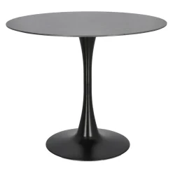 Stół Simplet Skinny Premium Stone Black okrągły