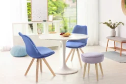 Stół Simplet Skinny White 90cm okrągły