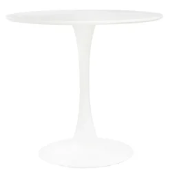 Stół Simplet Skinny White 80cm okrągły