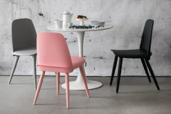 Stół Simplet Skinny White 80cm okrągły