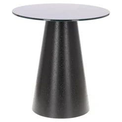 Stół Soleilo okrągły 60cm czarny