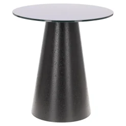 Stół Soleilo okrągły 60cm czarny