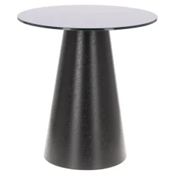 Stół Soleilo okrągły 60cm czarny