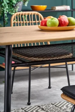 Stół Sonic dąb złoty / czarny