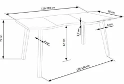 Stół Sonik 2 rozkładany 150-210 cm,