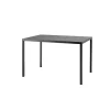 Stół Summer 80x80 cm antracytowy