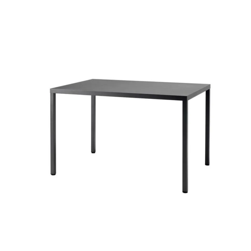 Stół Summer 80x80 cm antracytowy